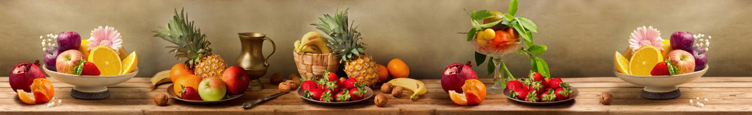 Изображение скинали, еда, фрукты, ананас, банан