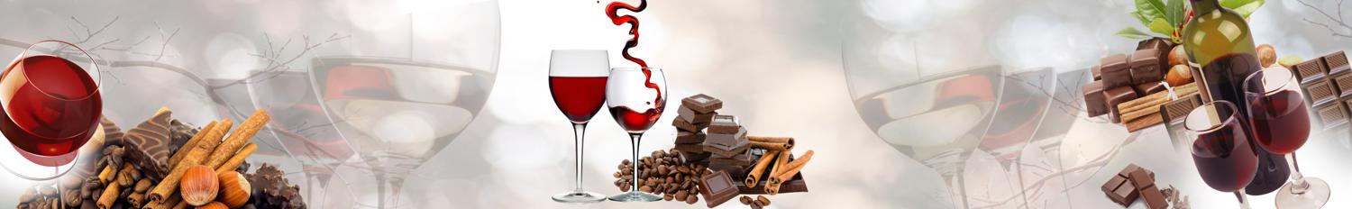 Изображение скинали, шоколад, бокал, еда, вино