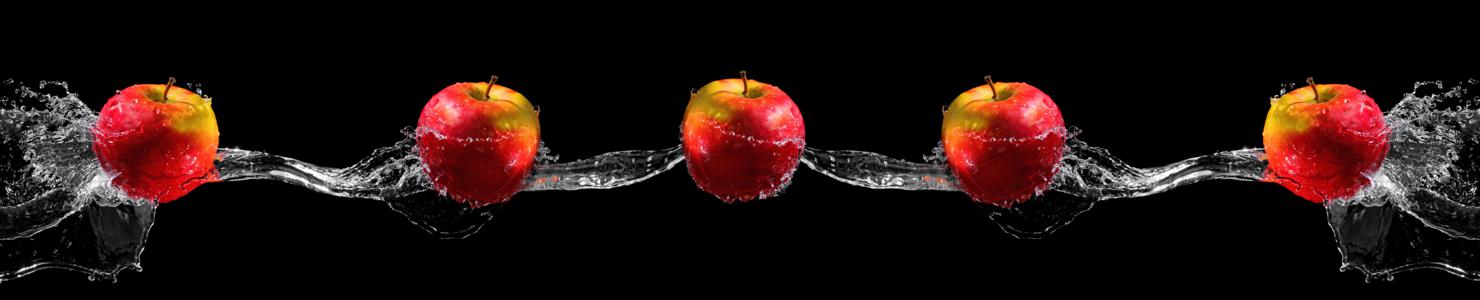 Изображение скинали, яблоки, еда, фрукты